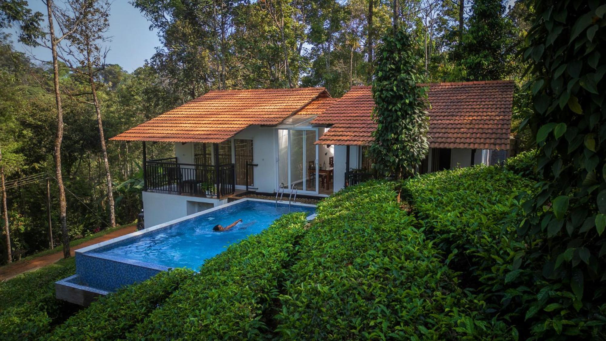 Tealawn Pool Villa, Munnar Exterior foto